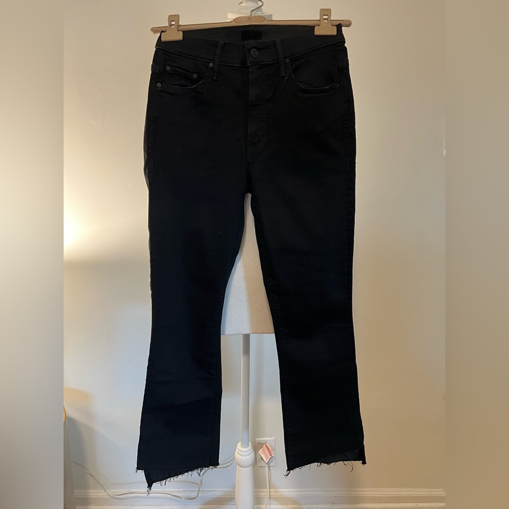Mother Insider Crop Step Fray in wash “Not Guilty” size 27